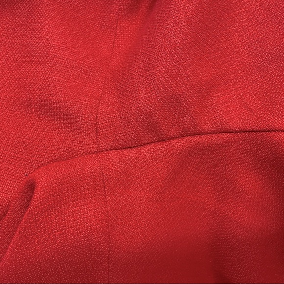 Vintage Cleo Collection Red Pleated Front High Rise Shorts M - Picture 8 of 13